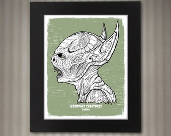 Goblin - Legendary Creatures Art - 8x10