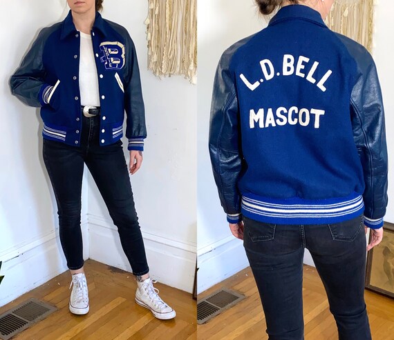 Vintage 40s 50s VARSITY Letterman Chainstitch Embr