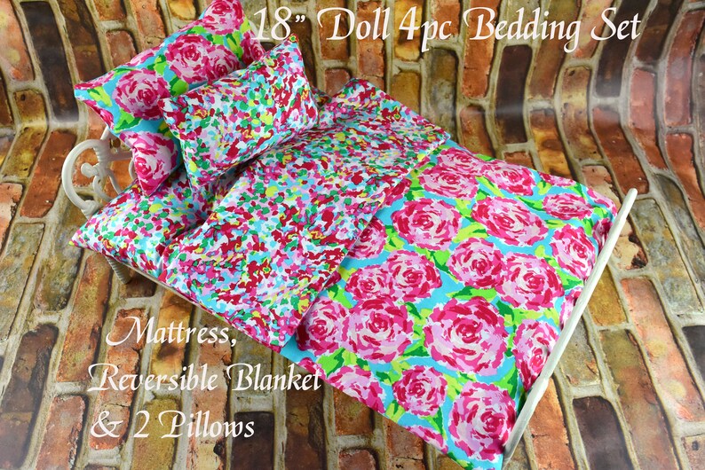 18 inch doll bedding sets
