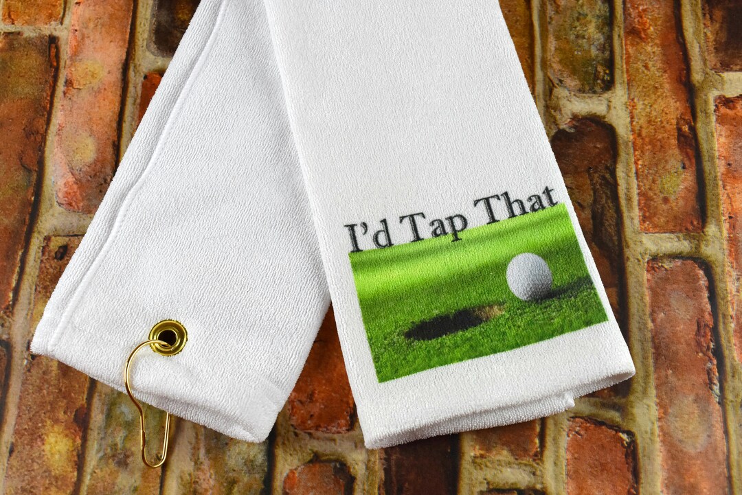 Funny Golf Towel Golf Towel Gift for Golfer Scrubber Golf Towel Father's Day Gift Gift for Guys