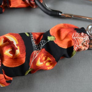 Stethoscope cover Halloween | Pumpkin Stethoscope Cord cover  | Nurse Doctor Gift | Stethoscope Sock | Stethoscope Accessories