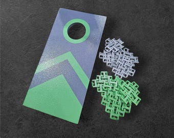 Desktop Cornhole Board | Game Toy Tabletop Decor | Office or Teacher Gift