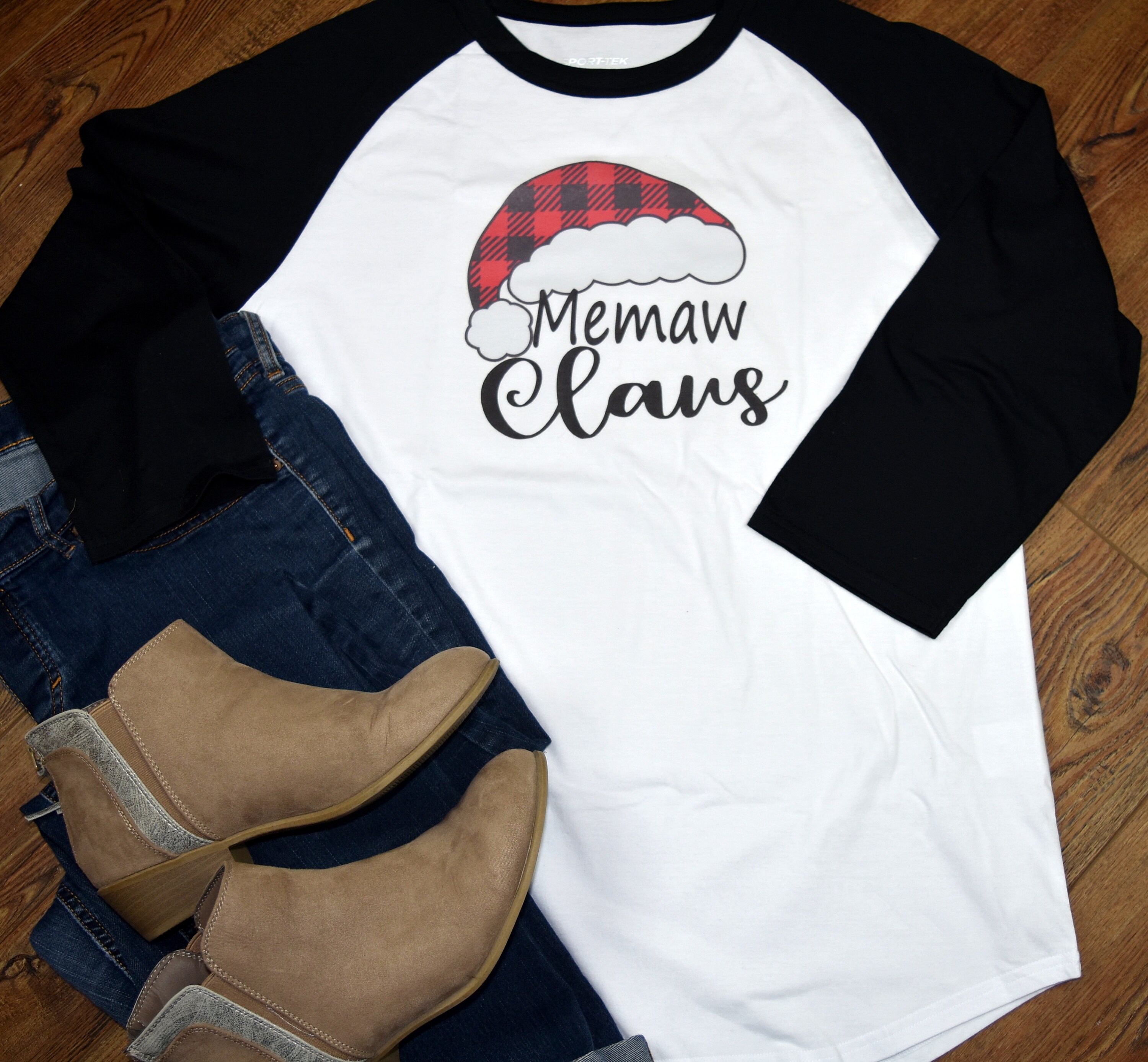 Womens Christmas Shirt Holiday Shirt Personalized Shirt Etsy