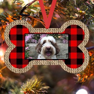 Photo Ornament | Photo Christmas Ornament | Custom Dog Ornament | Pet Ornament | Christmas Ornament | Dog Bone Ornament | Christmas Ornament