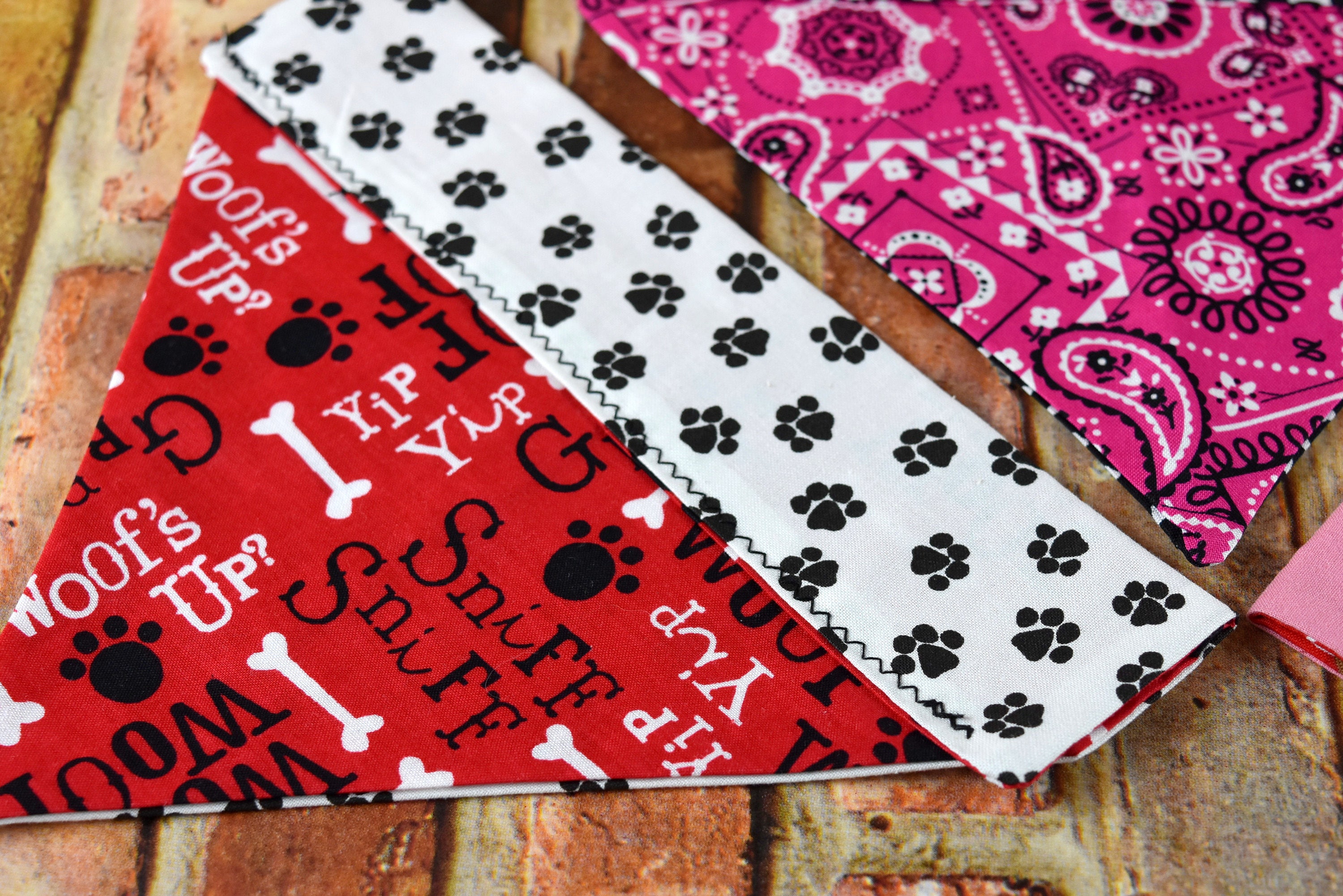 Dog Bandanna Set Dog Bandannas Dog Accessories Dog Etsy