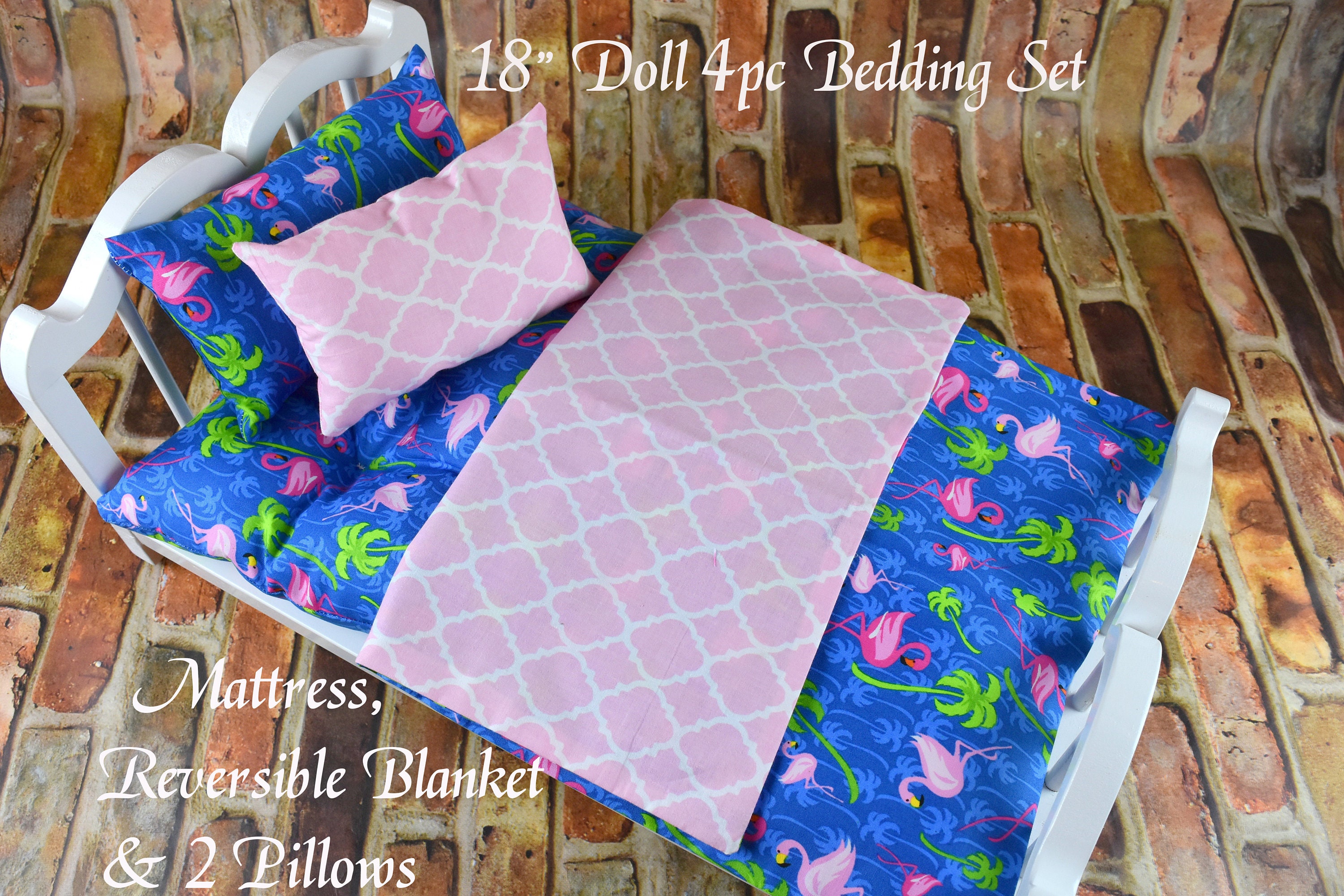 18 Doll Bedding 18 20 Doll Bedding Doll Mattress Etsy
