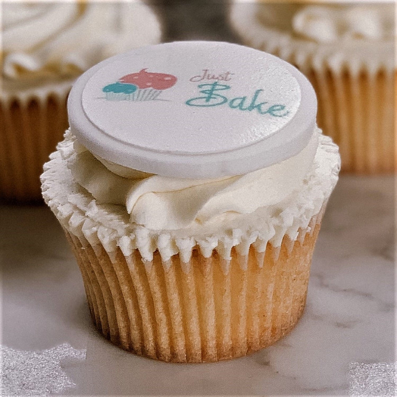 Corporate Logo Cupcake Toppers. Cupcake Decorations. Etsy UK