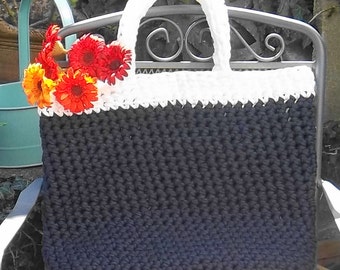 Crochet Tote Bag. PDF Crochet Pattern