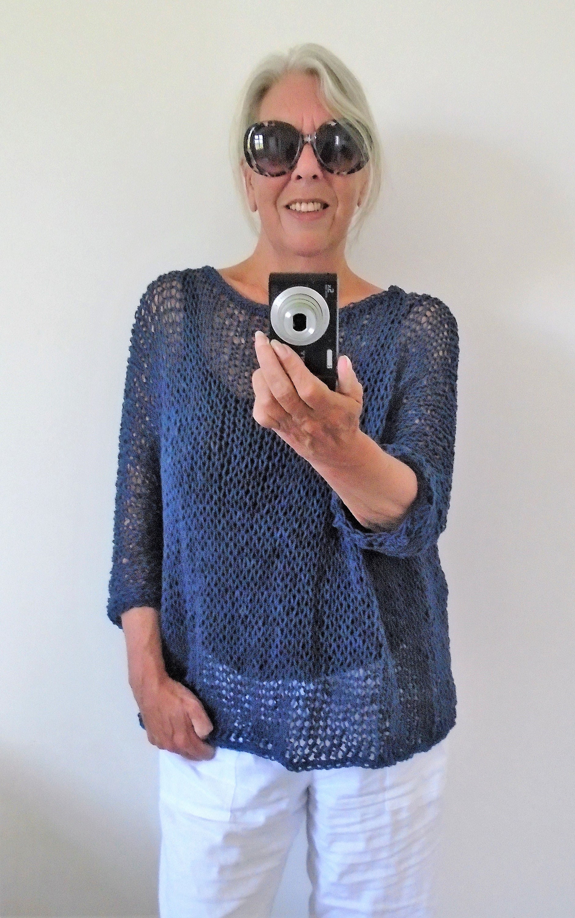 Summer Cotton Tee Sweater Knitting 