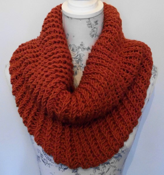 Aran Cowl Knitting Pattern. Brioche 