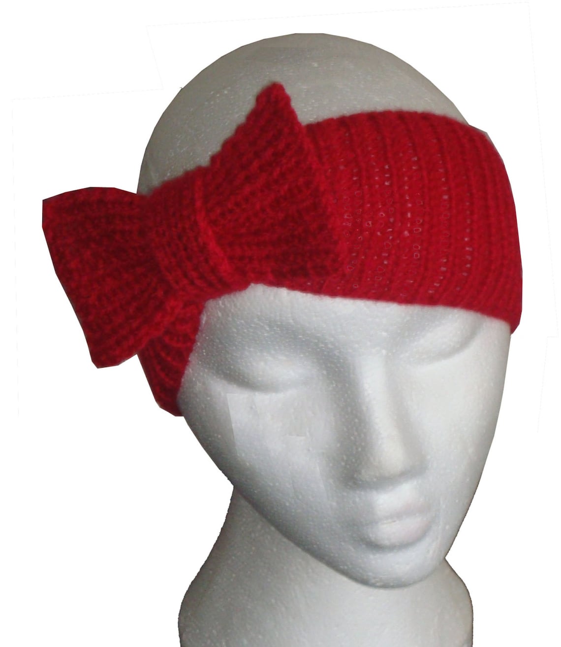 Bow Headband. PDF Knitting Pattern Etsy