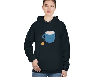 Holiday Gift for Teachers & Therapists | 'Spill the Tea' Mental Health Hoodie | Comfortable EcoSmart® Fabric