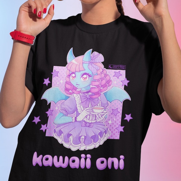 Kawaii Pastell Shirt | Anime Manga Tshirt | Harajuku Kleidung | Yume Kawaii | Pastell Goth | Japanische Ästhetik