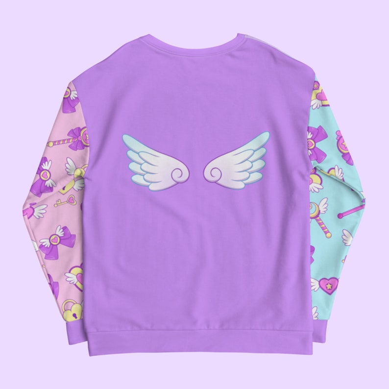 Kawaii Pastel Jumper, Fairy Kei Sweater, Yume Kawaii Sweatshirt, Sailor