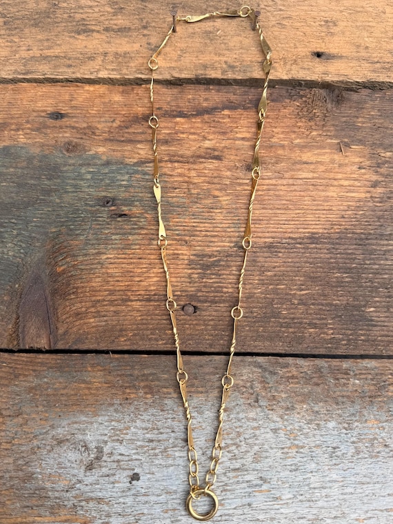 Handmade Chain, 18KT Gold Vermeil