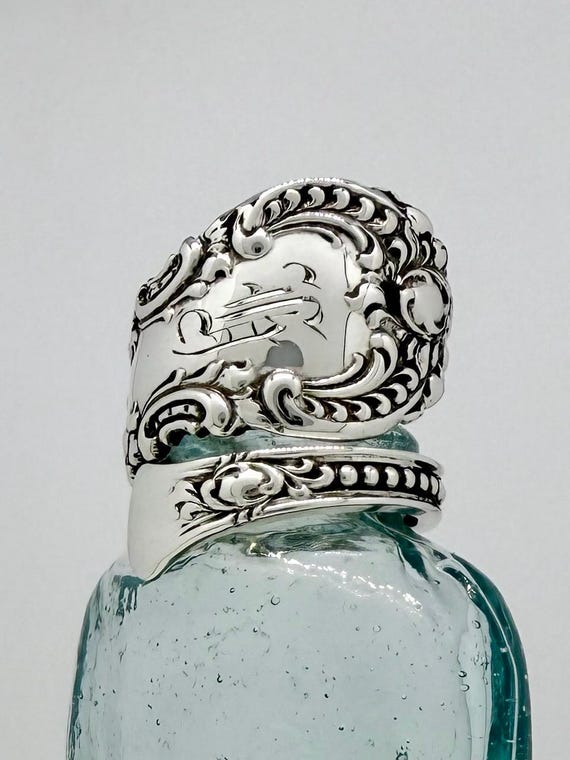 Vintage Sterling Silver Spoon Ring