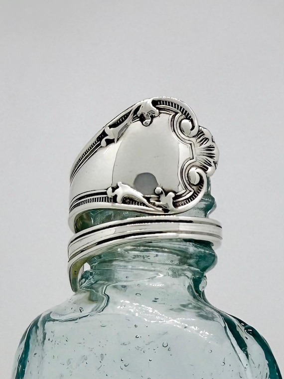 Vintage Sterling Silver Spoon Ring