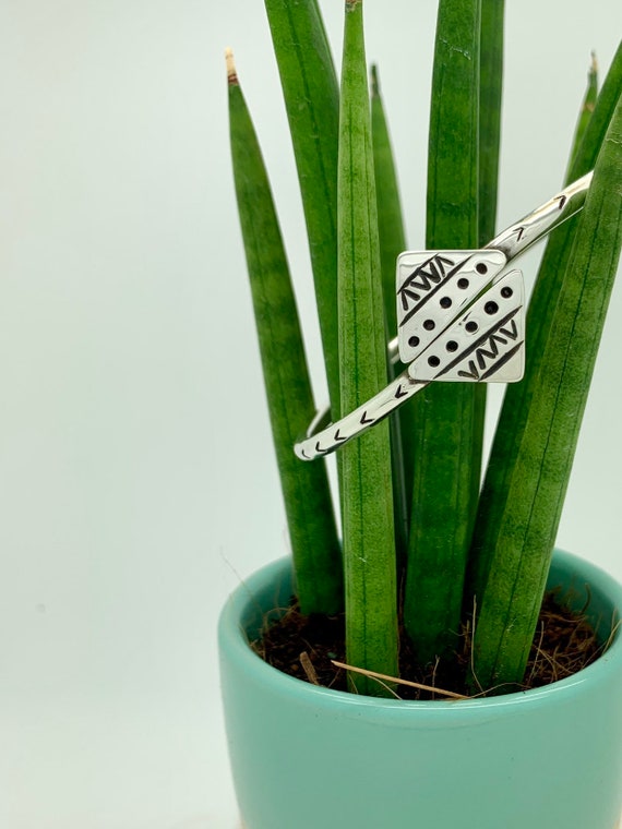 Sterling Silver Spoon Bangle Bracelet, Stack