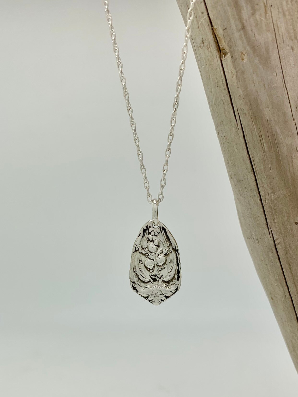 Sterling Silver spoon necklace