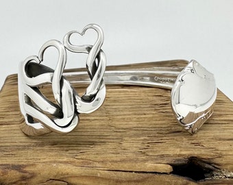 Made to Order, Sterling Silver Fork Cuff Bracelet