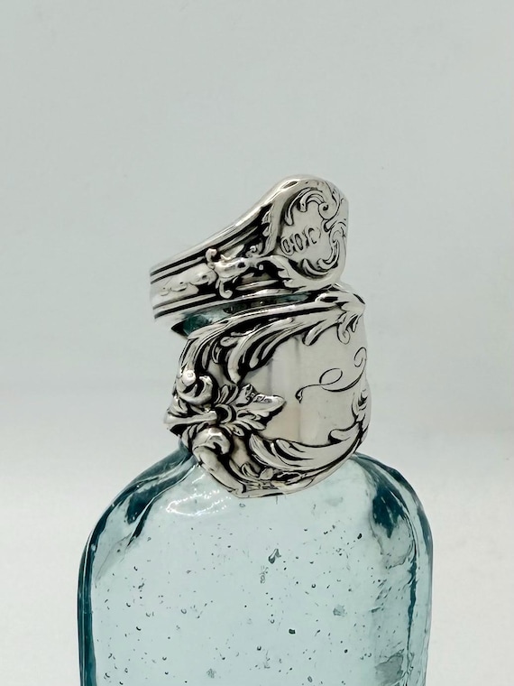 Vintage Sterling Silver Spoon Ring