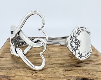 Made to Order, Sterling Silver Fork Cuff Bracelet