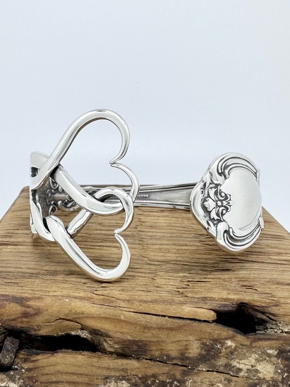 Made to Order, Sterling Silver Fork Cuff Bracelet