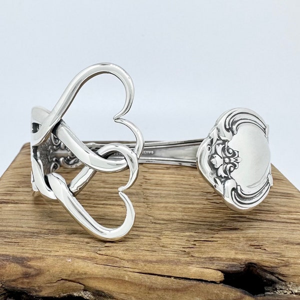 Made to Order, Sterling Silver Fork Cuff Bracelet