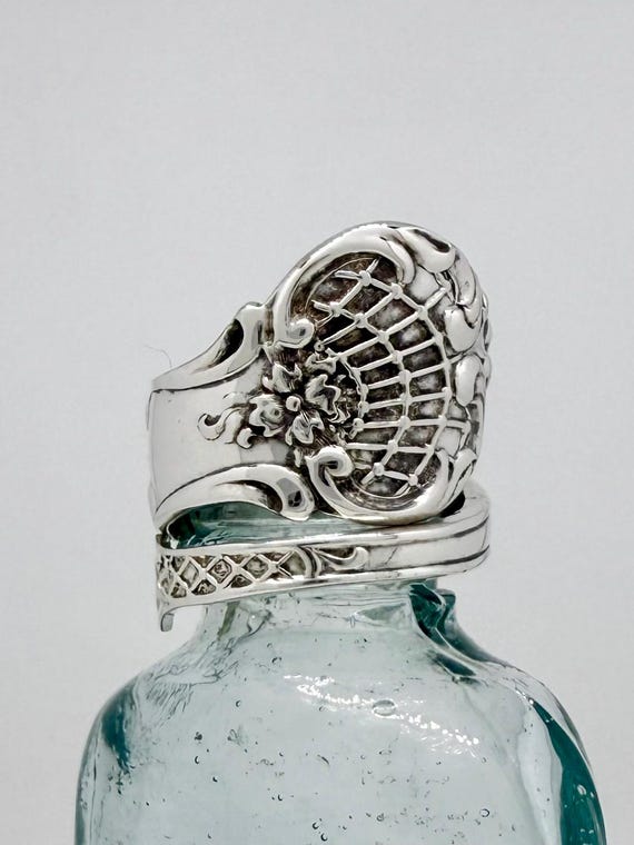 Vintage Sterling Silver Spoon Ring
