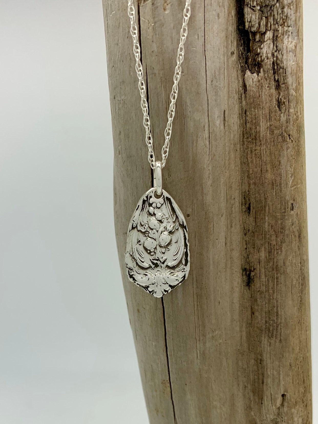Sterling Silver spoon necklace