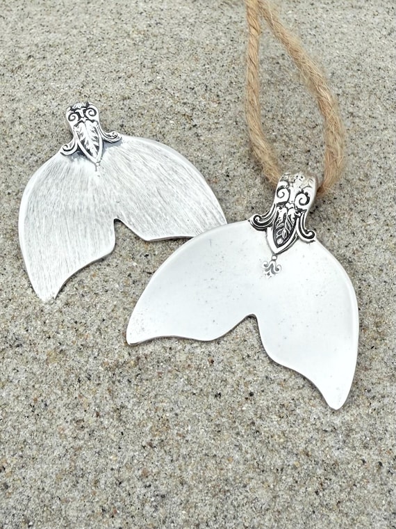Sterling Spoon Mermaid Tail Pendant, King Richard, Ocean, Sea