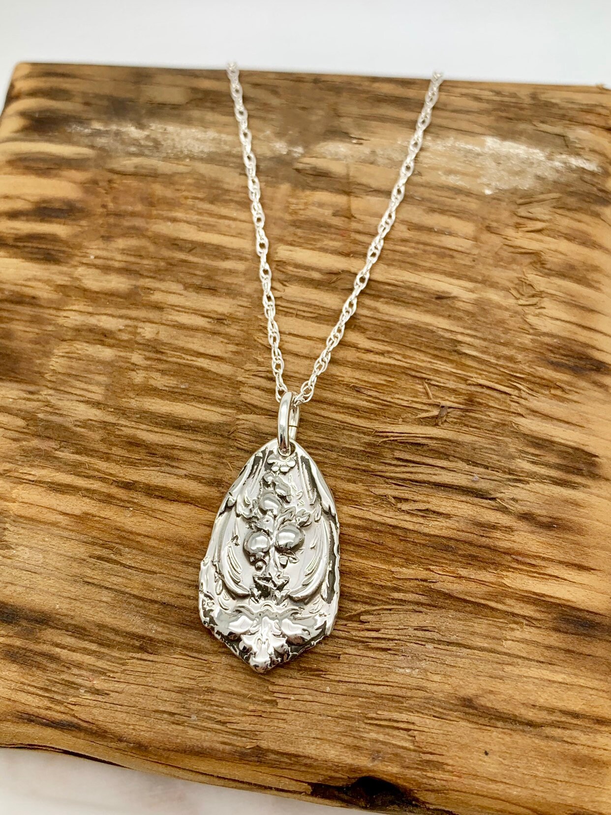 Sterling Silver spoon necklace