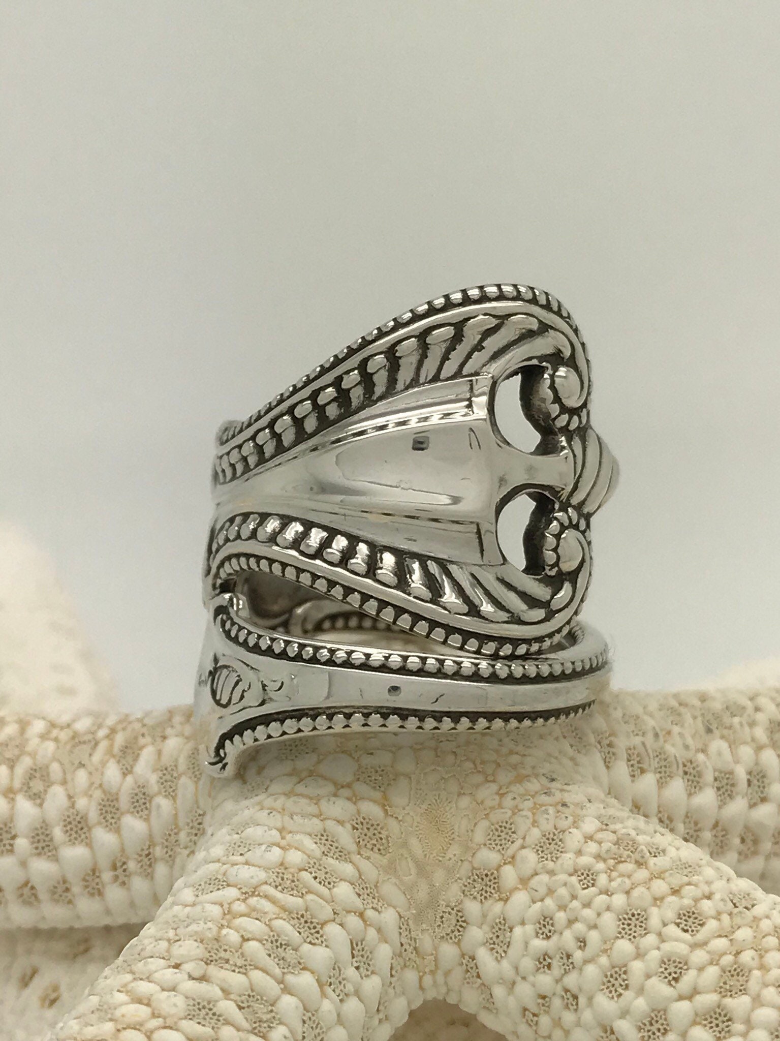 Vintage Sterling Silver Towle Spoon Ring