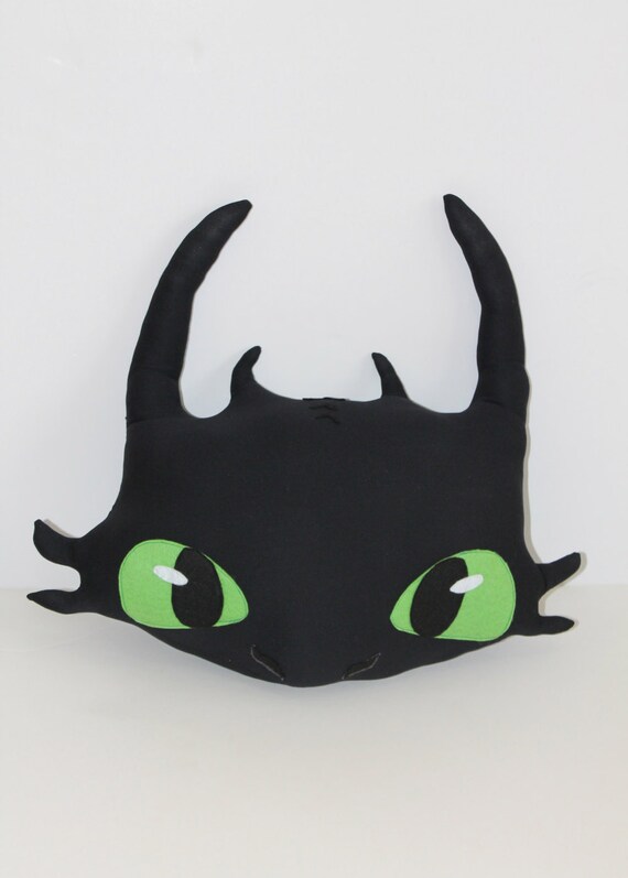 How To Train Your Dragon Inspired Toothless Pillow Gift For Etsy