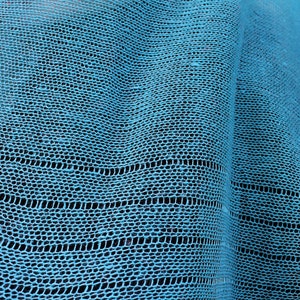 SOFT KNIT PONCHO VERSAILLES SKY