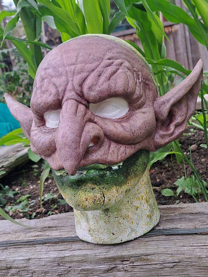 Goblin mask hook nose, various colours available. pink flesh tone