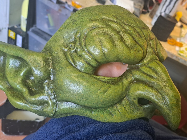 Goblin mask hook nose, various colours available. image 2