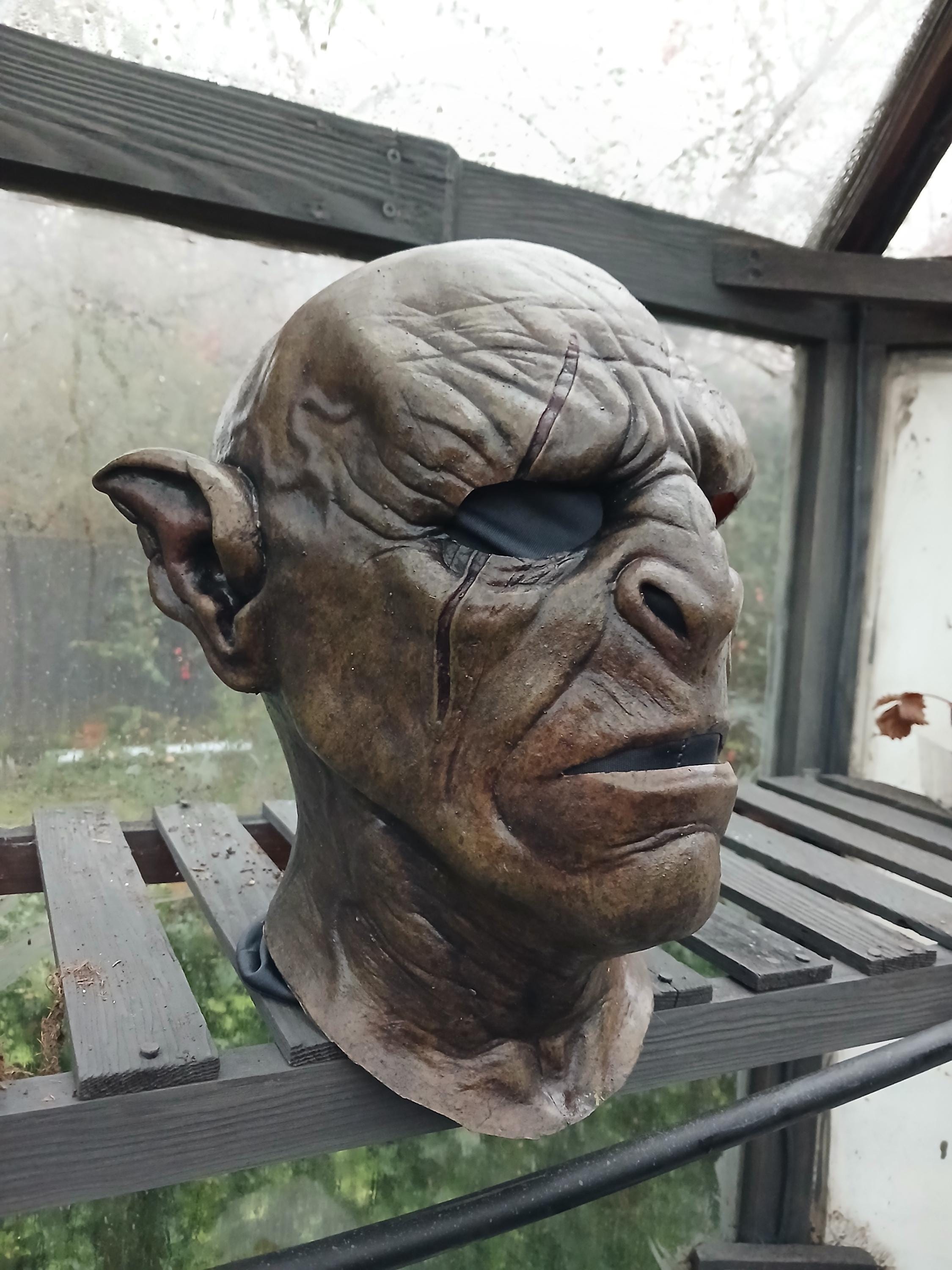 Chieftain Mask Orc Chieftain Latex Mask. - Etsy