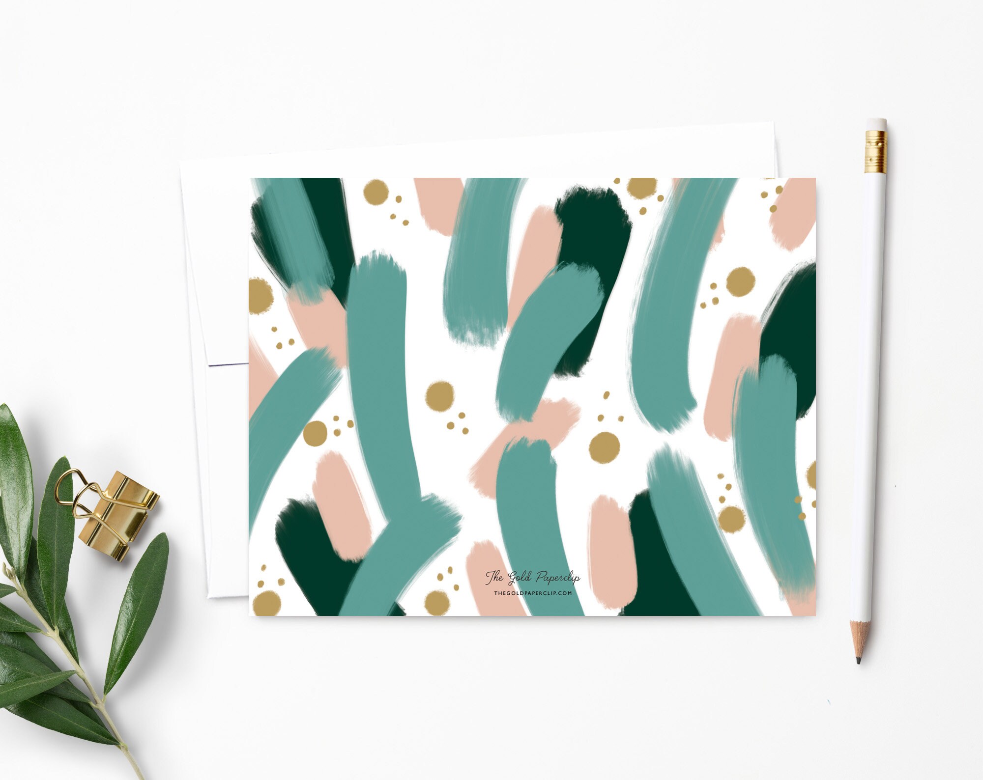 Personalized Note Cards Personalized Stationery Green & Etsy Australia