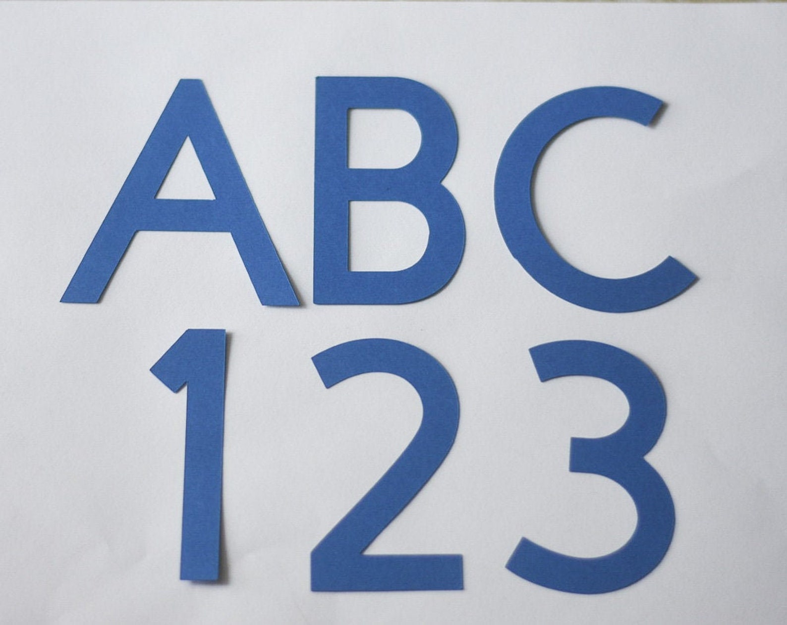 Die Cut Letters 3 inches Choose Your Color Etsy