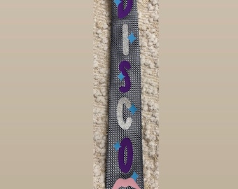 Upcycled Necktie: Disco Concert Outfit Accessory