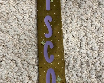 Upcycled Necktie: Concert Outfit Accessory