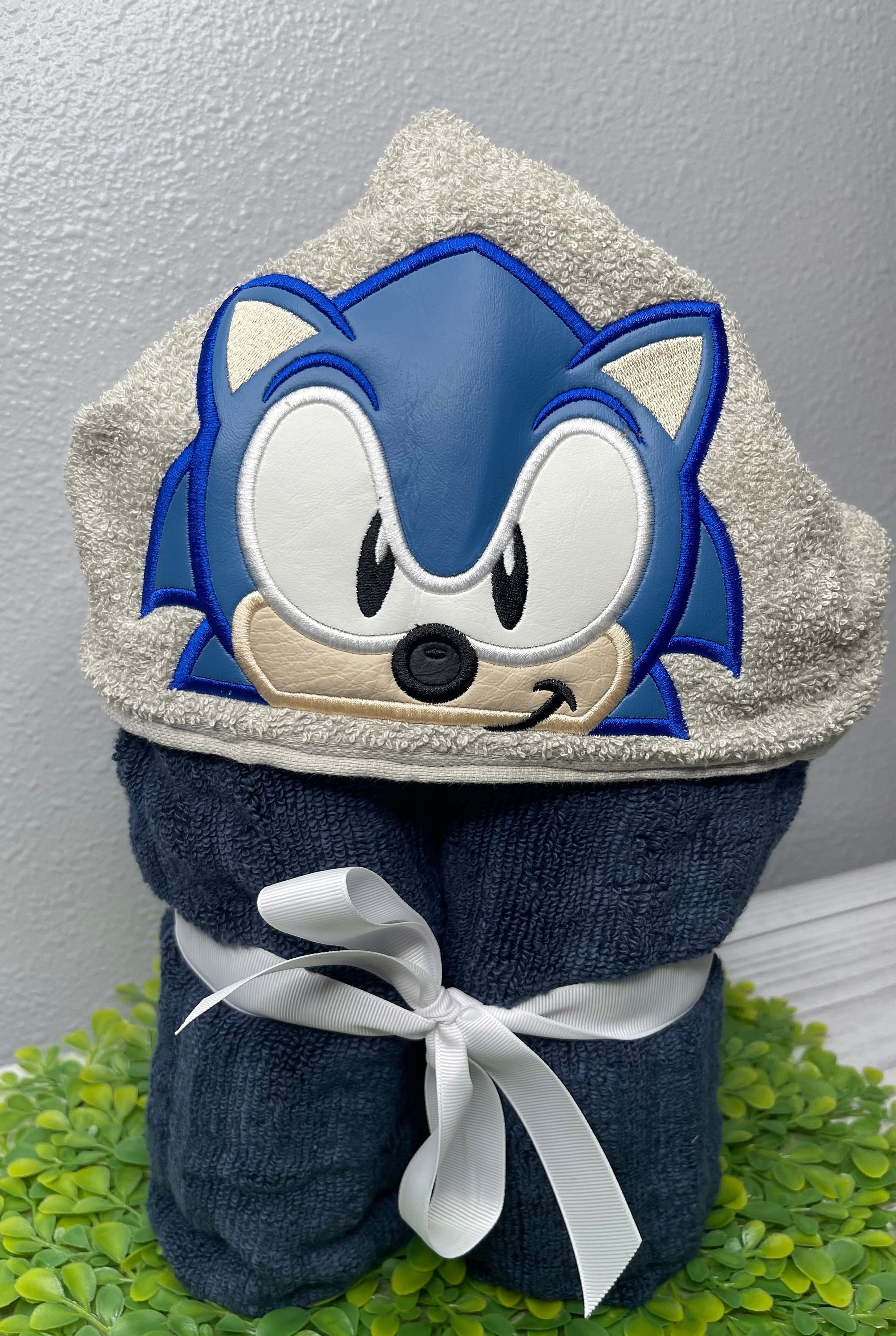 Sonic the hedgehog hooded towel hotsell