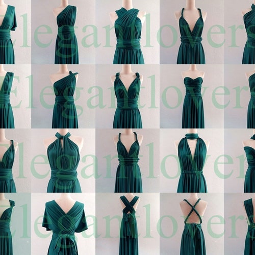 teal wedding bridesmaids dresses