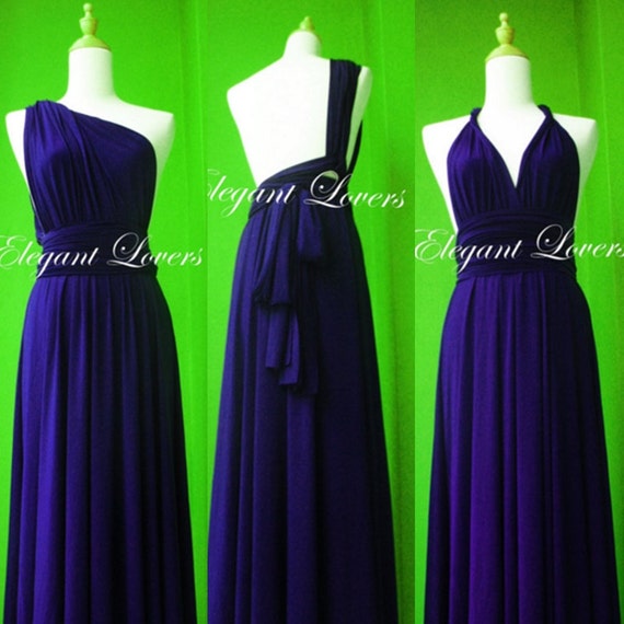 formal navy blue dress for wedding