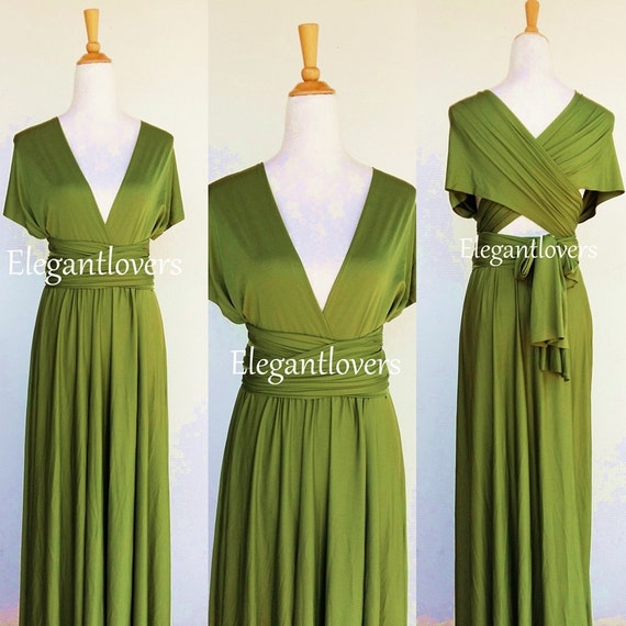 sage infinity dress