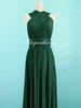 Dark Olive Wedding Dress Bridesmaids Dress Infinity Wrap Convertible Dress Evening Gown Cocktail Party Dress Long Maxi Elegant Prom Dresses 