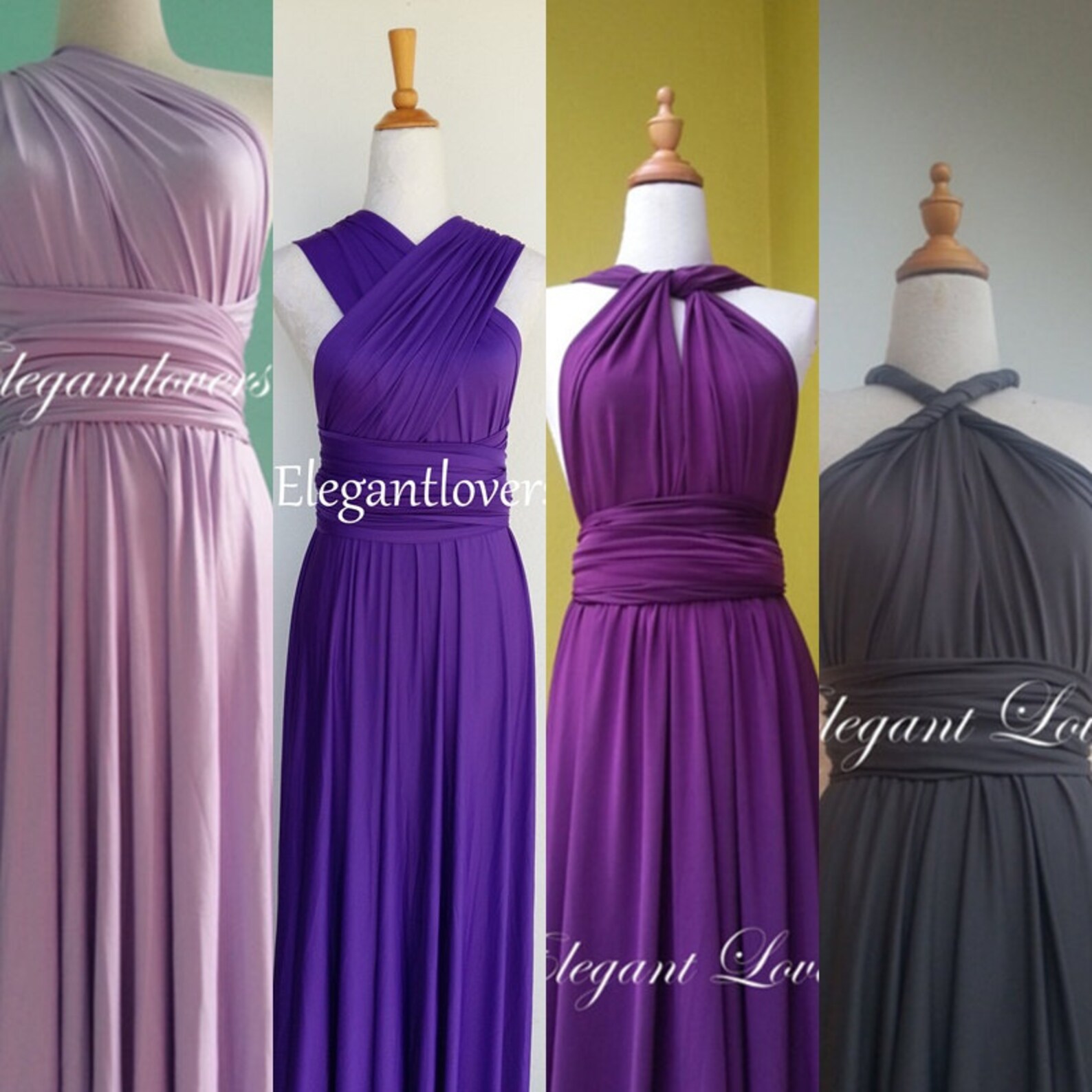 infinity dress with shawl