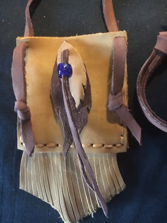 Handmade Native American Medicine Bag Etsy