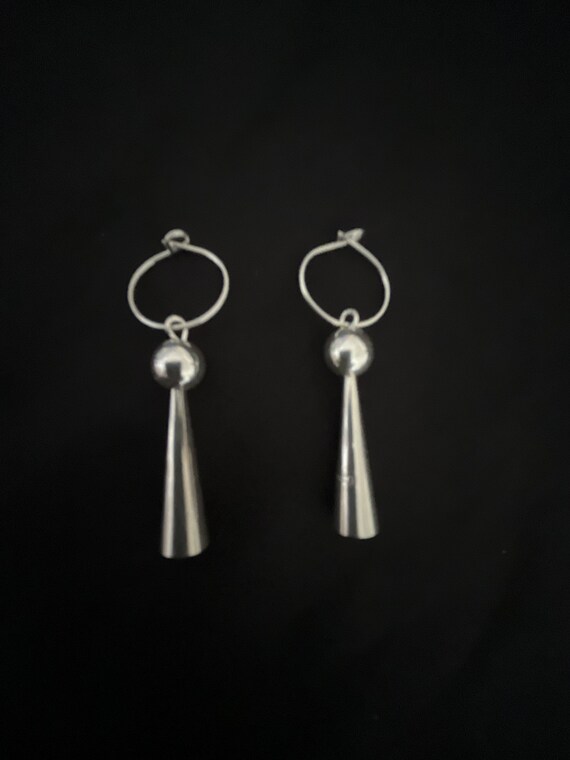 Ball and cone best sale earrings